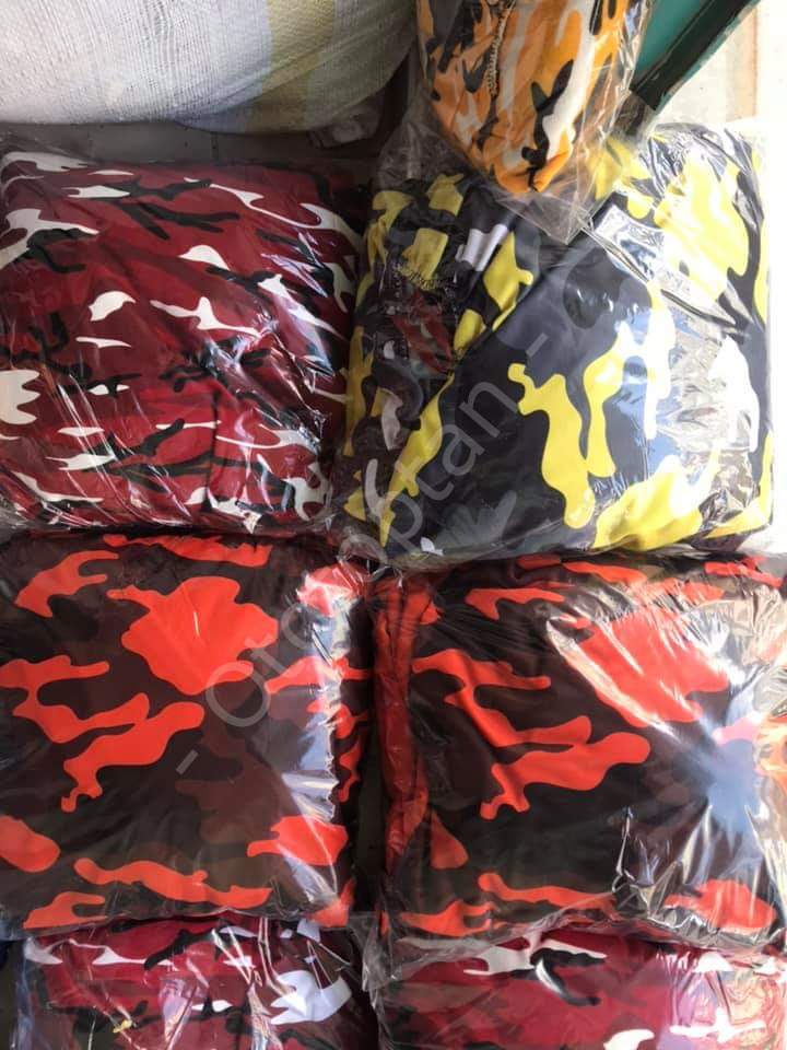 Kamuflaj Servis Kılıfı, Rengarenk Kamuflaj Servis Kılıfı