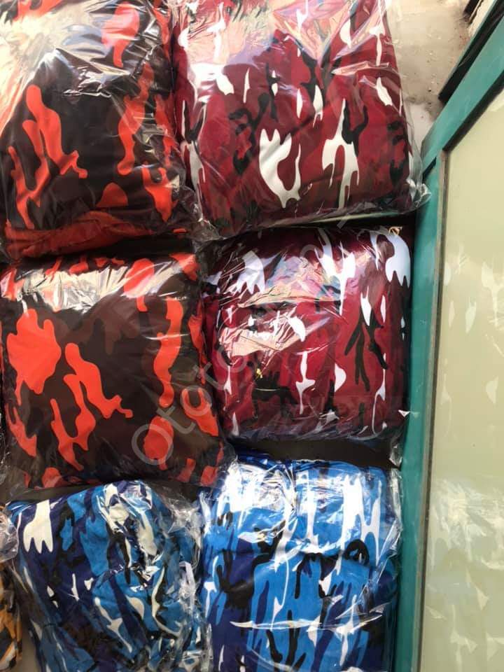 Kamuflaj Servis Kılıfı, Rengarenk Kamuflaj Servis Kılıfı