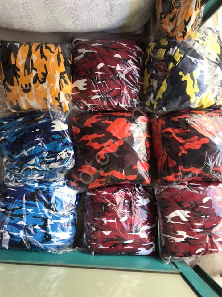 Kamuflaj Servis Kılıfı, Rengarenk Kamuflaj Servis Kılıfı