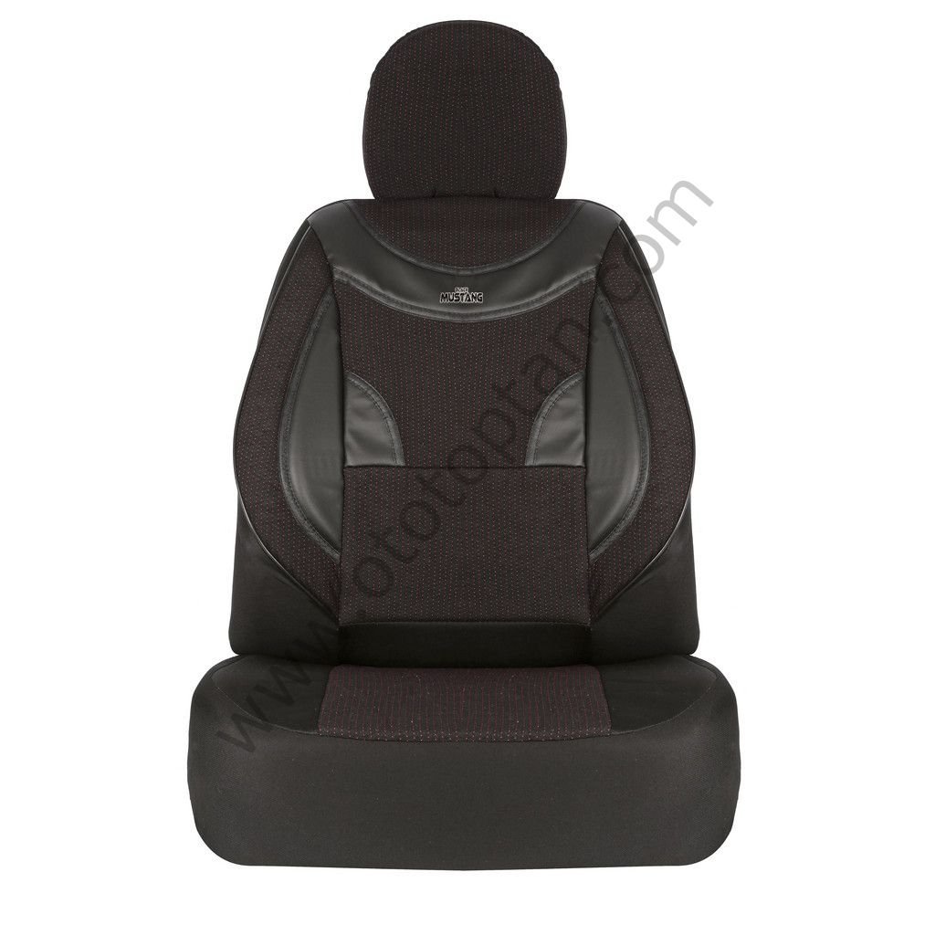 Siyah Dokuma Kumaş Koltuk Kılıfı B.M