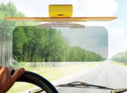 Ön Cam Hollywood Şeffaf Güneşlik Kırmızı 1 Adet