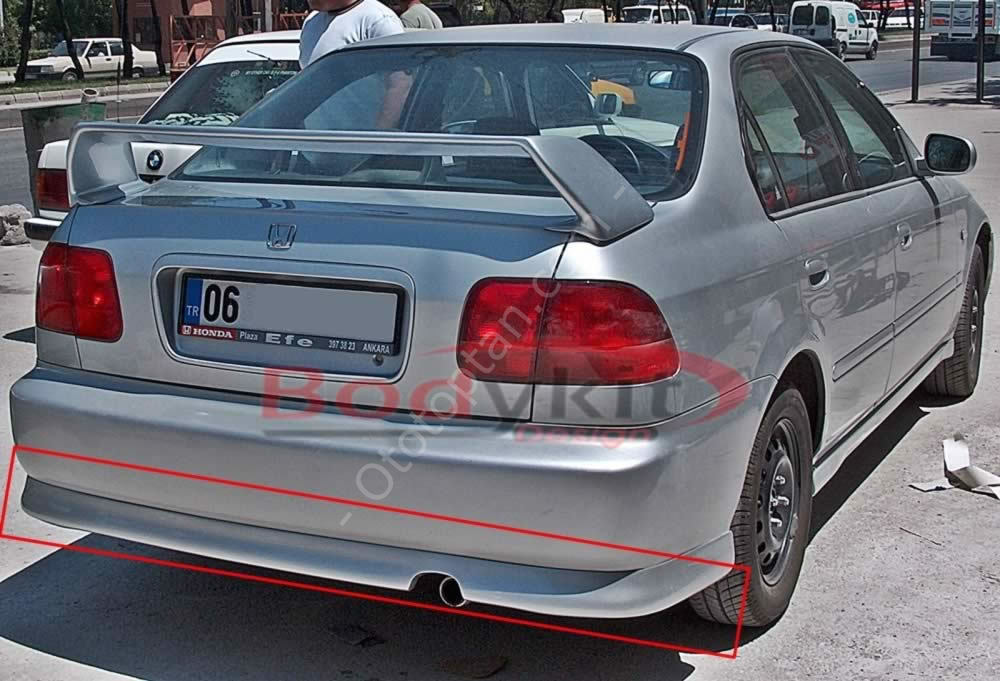 Honda Civic Arka Tampon Eki