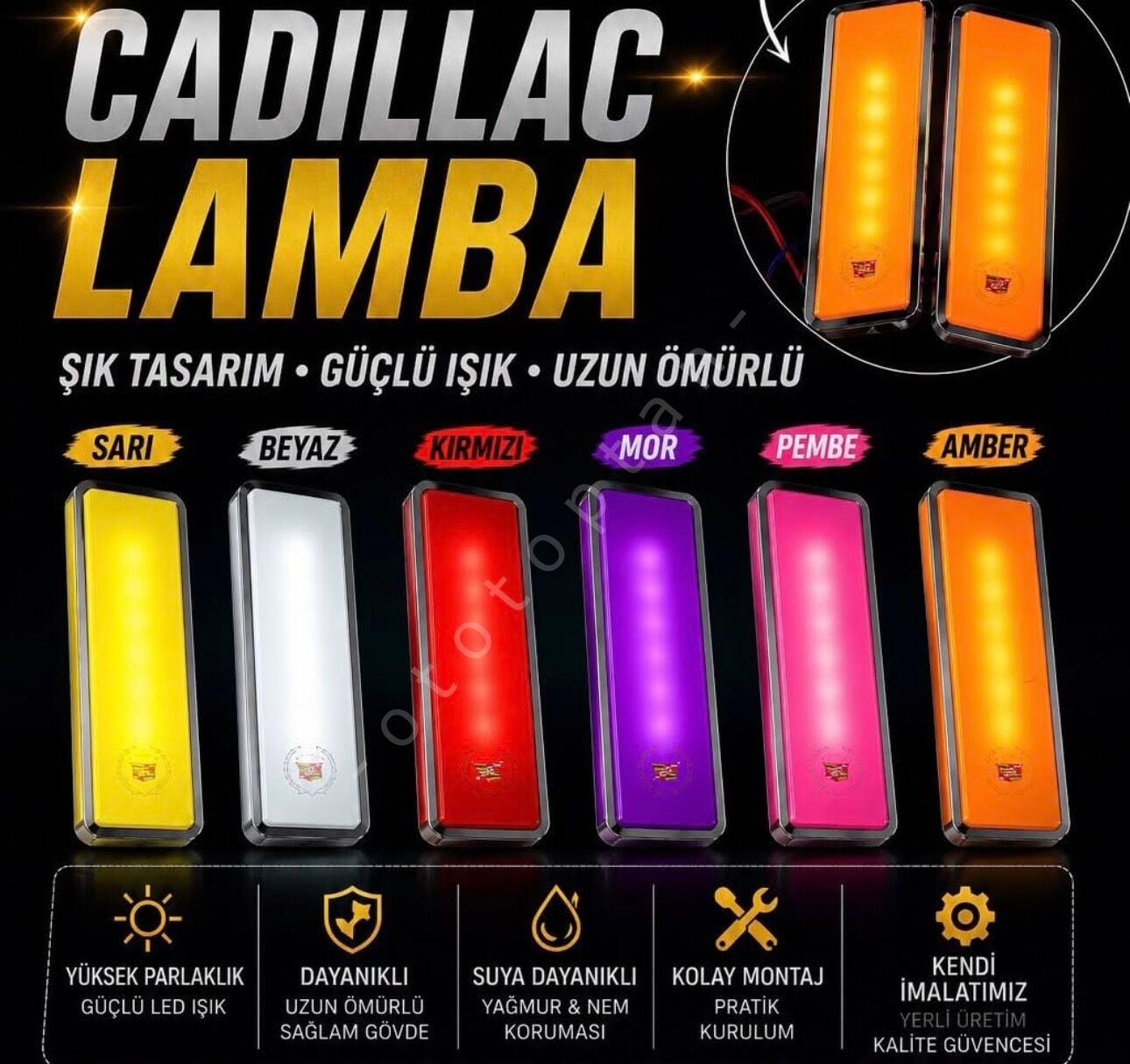 Büyük Cadillac Gazetelik, Direk Lamba