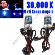 30.000 K Koyu Mavi Zenon Ampülü Takımı
