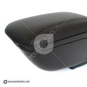 Siyah Sürgülü Kolçak Bardaklık Hazneli - Kol Dayama