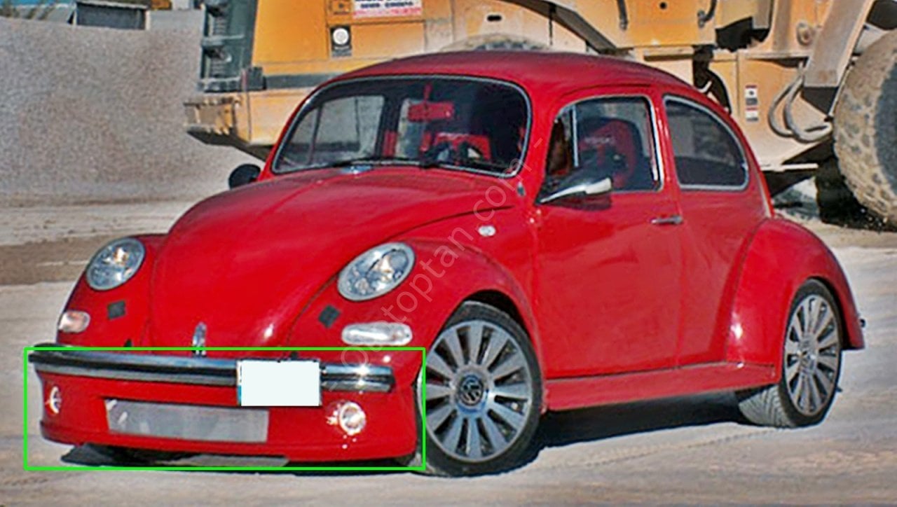 Volkswagen Vosvos Ön Tampon Eki Model 2