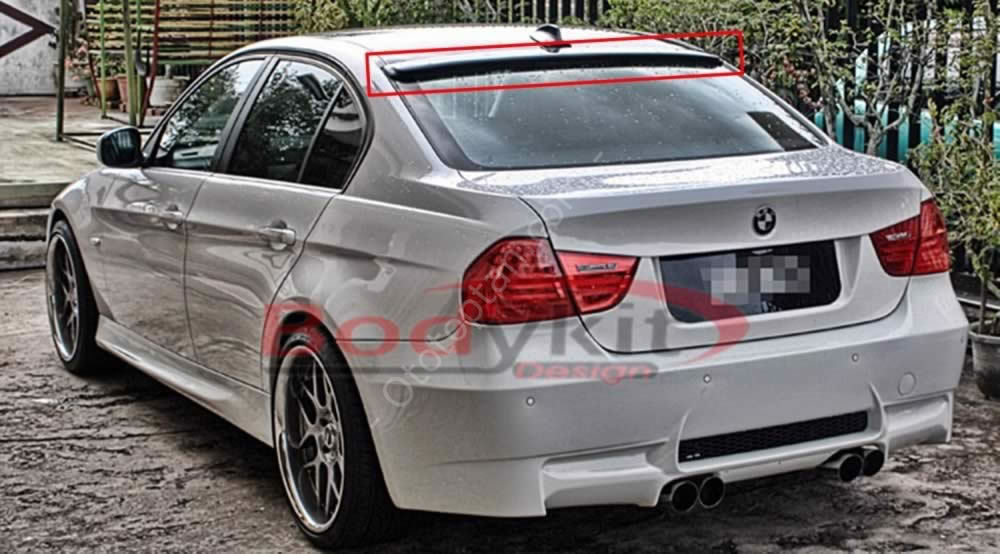 Bmw E90 Cam Üstü Spoiler
