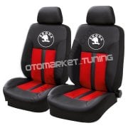 Skoda Koltuk Kılıfı Seti Kırmızı-Siyah