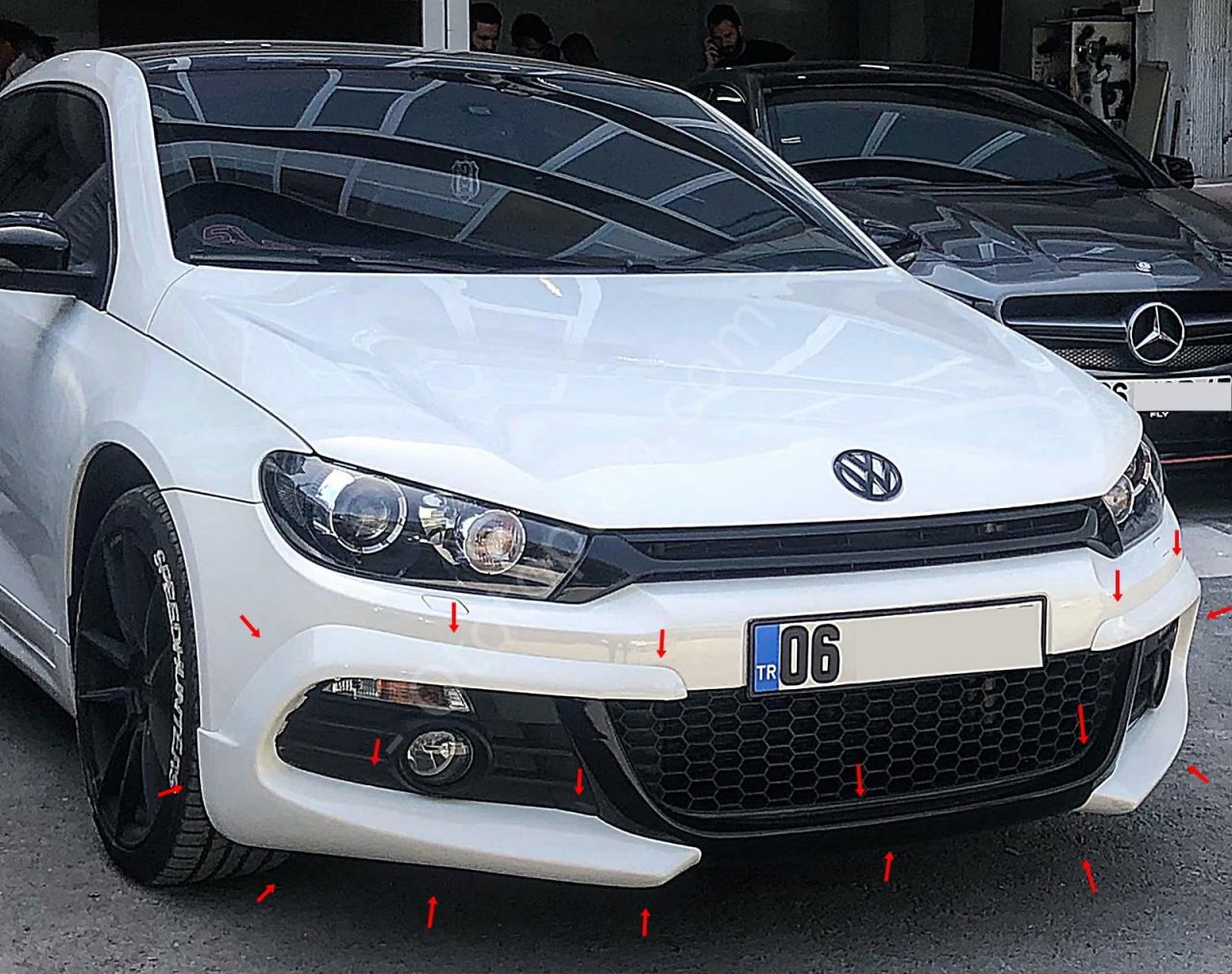 Volkswagen Scirocco Ön Tampon Eki