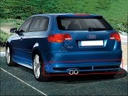 Audi A3 HB Arka Tampon Eki