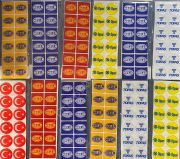 3D Plaka & Cam Pulu 12'li Paket Sticker