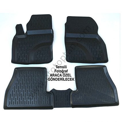 Perflex 3D Audi Q3 Havuzlu Paspas 2012 Son