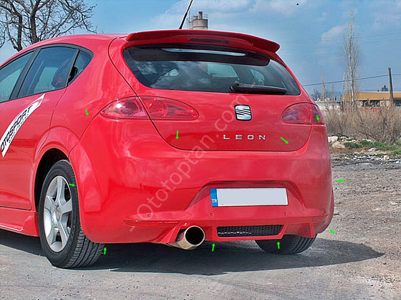 Seat Leon MK2 Arka Tampon Model 2