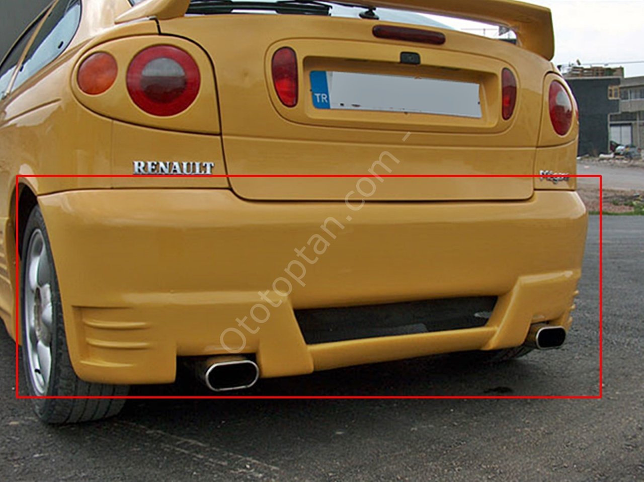Renault Megane 1 Coupe Arka Tampon