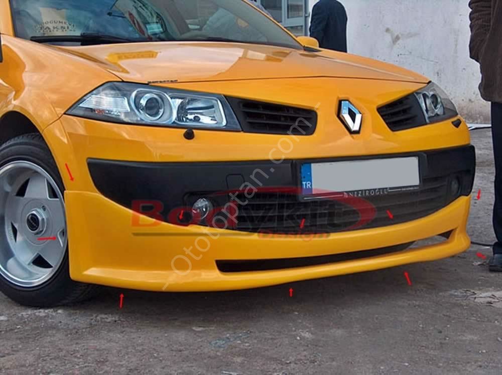 Renault Megane 2 Ön Tampon Eki (Makyajlı)