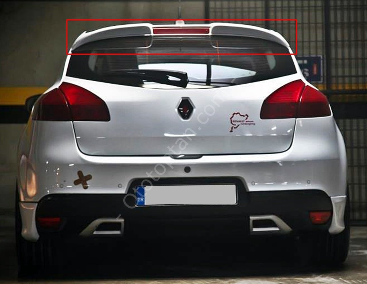 Renault Megane 3 Spoiler