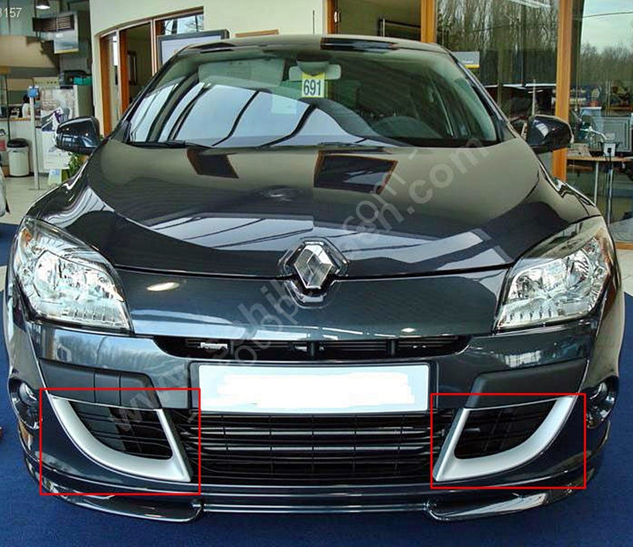 Renault Megane 3 Izgara Kapağı Seti