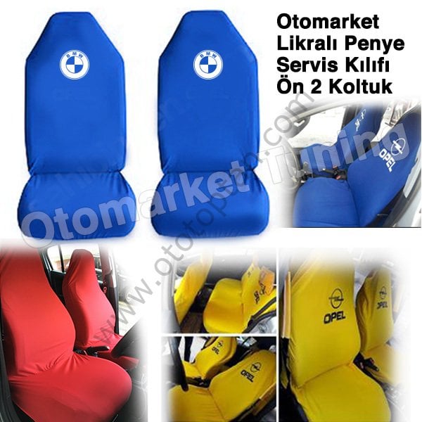 Bmw Likralı Servis Kılıfı Yıkanabilir
