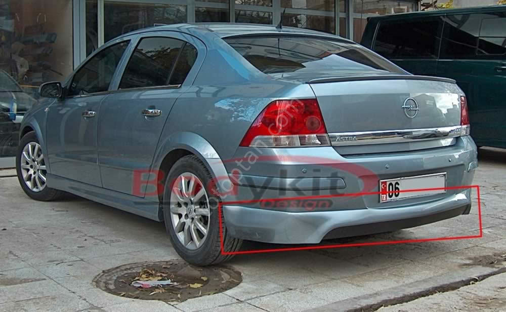 Opel Astra H Arka Tampon Eki
