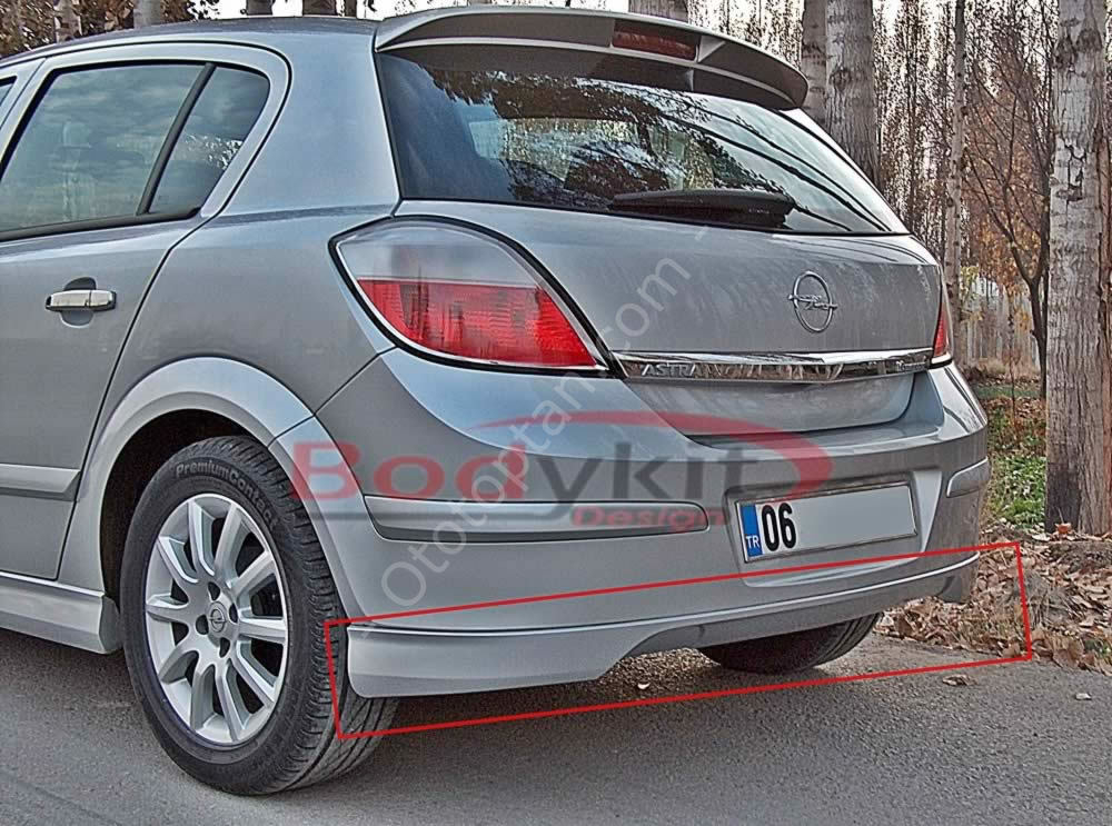 Opel Astra H Arka Tampon Eki