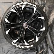 Lassa Lastik Yazısı 4 Adet + Yapıştırma