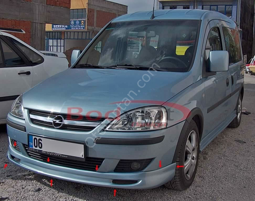 Opel Combo Ön Tampon Eki