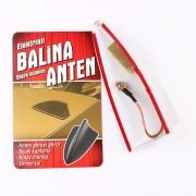 Balık Sırtı Radyo Anteni Beyaz Shark Anten