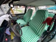 Mavi Beyaz Servis Kılıfı Ön Arka Takım