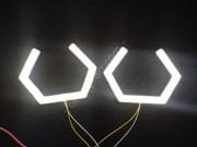 Yeni Nesil W Tipi Beyaz Angel Halka 2'li 140mm